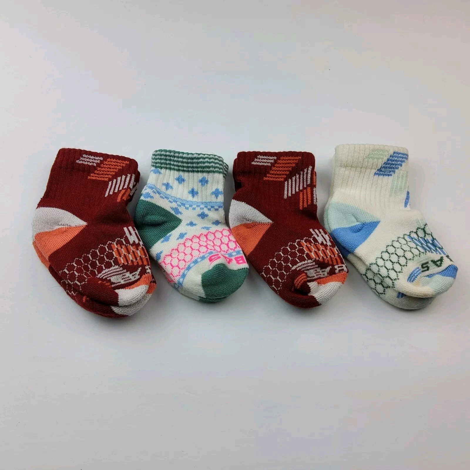 Bombas Toddler Socks Lot Of 4 Pairs Size T
Opens in a new window or tab