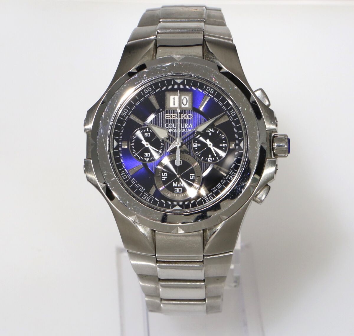 Seiko Coutura Chronograph 7T04-0AB0 43mm Stainless Sapphire Seiko Coutura Chronograph 7T04-0AB0 43mm Stainless Sapphire