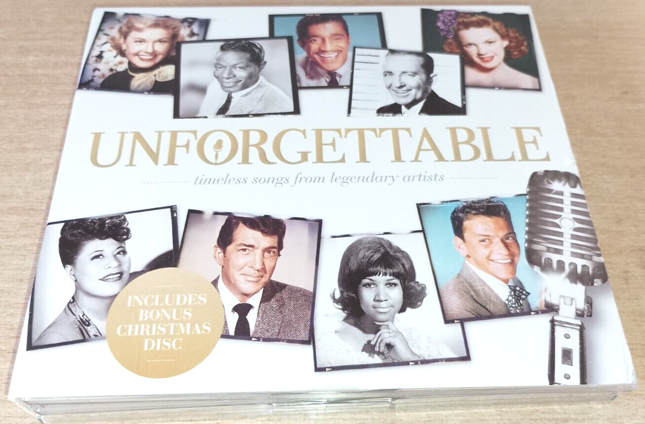 Unforgettable - 59 Timeless Songs From legendary Artists - 2014 - 3 x CD Set