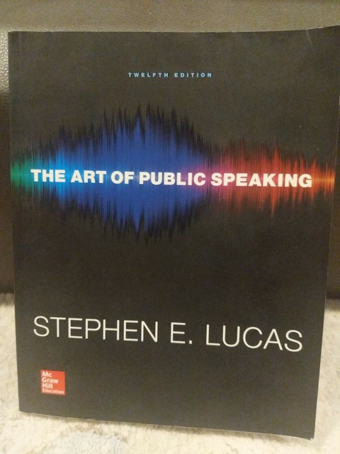 The Art Of Public Speaking Stephen Lucas Pdf