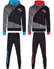 Mens TRACKSUIT Fleece JOGGING SUIT HOODED TRACKSUIT BOTTOMS Trousers pants S-XL