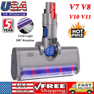 Floor Brush Head Tool For Dyson V7 V8 SV10 SV11 Vacuum Motorhead Animal Absolute