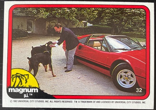 ( U SELECT CARDS ) 1983 Donruss Magnum P.I. Singlels 🔽 all photos on! - Picture 59 of 124