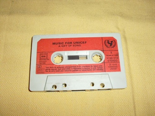Music For Unicef Concert: A Gift Of Song Cassette audio Tape Album - Picture 3 of 6