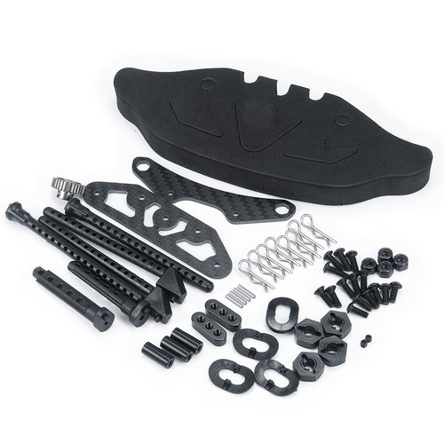Sakura D5S Alloy Carbon car frame 1/10 Belt version Drift Car Frame Kit Black - Picture 13 of 13