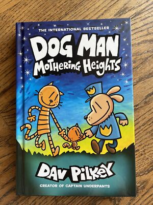 Dav Pilkey Dog Man Mothering Heights Book Hard Cover New | eBay