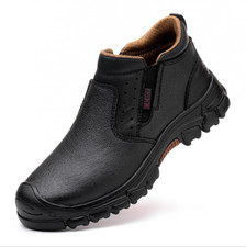 Mens Work Boots Indestructible Shoes Composite Toe Cap Safety Shoes Waterproof