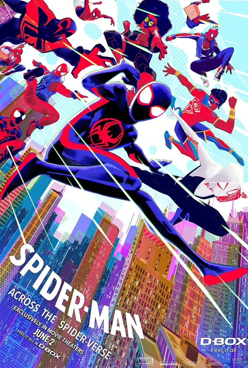 Poster of SPIDER-MAN: ACROSS THE SPIDER-VERSE, 2023, directed by