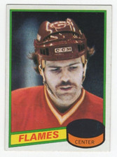 1980-81 Topps Unscratched Hockey Card #45 Guy Chouinard - Calgary Flames