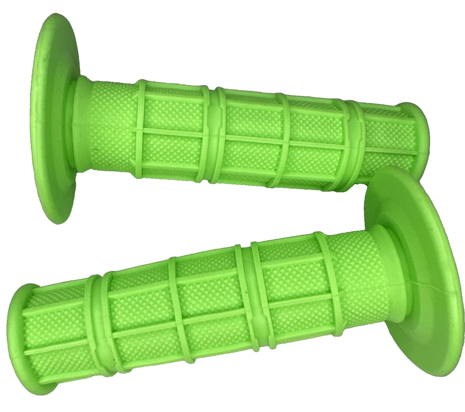 Empuñaduras Manillar de Goma Suave Pit Dirt Bike Verde Universal 4 Pulgadas 7/8"" Foto 4 de 4