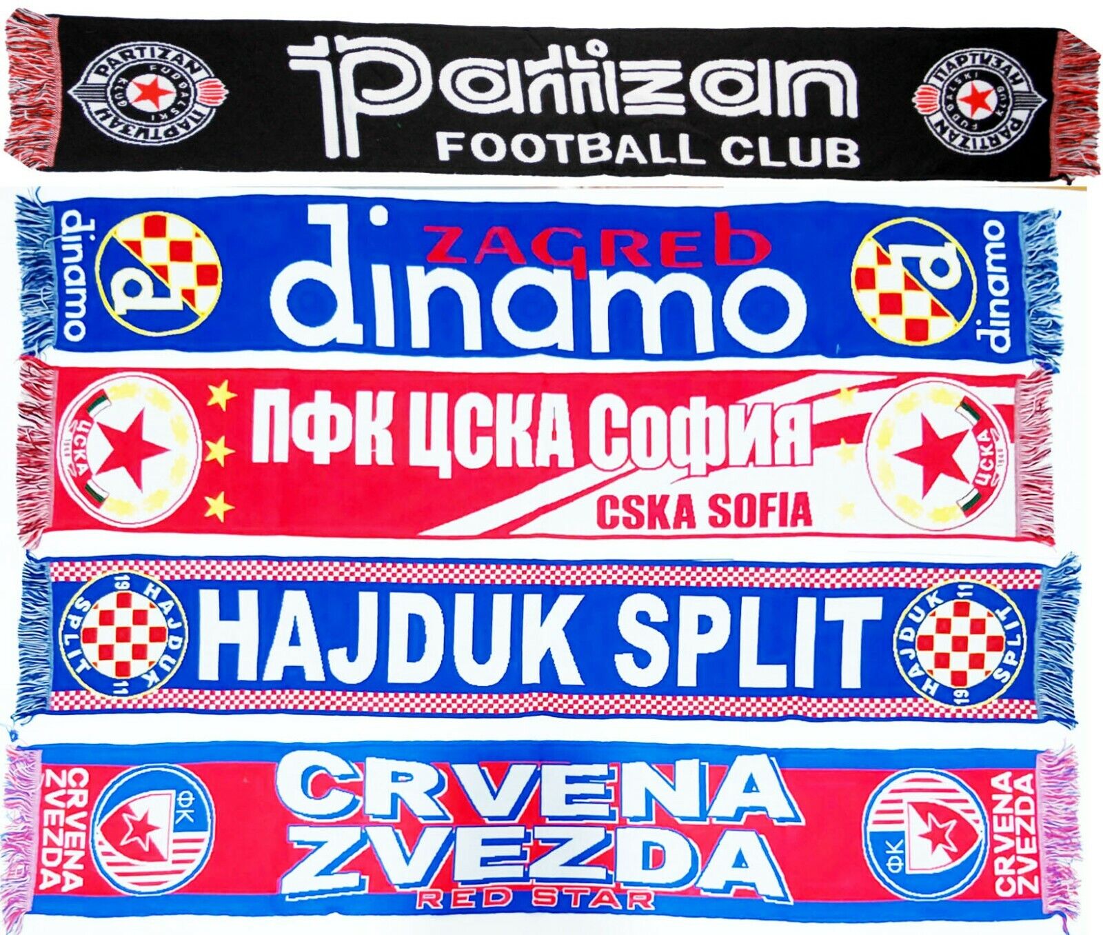 Scarf Fudbalski Klub Crvena Zvezda Servia Scarves Champion -  Finland