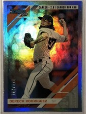 2019 Donruss Baseball Career Stat Line #178 Dereck Rodriguez /281