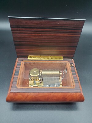The Sanfrancisco Music Box Company Music Box Hand Crafted In