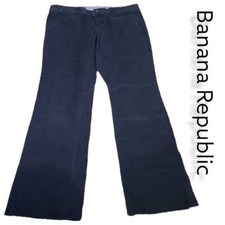 Banana Republic Size 6 Weekend Chino Navy Blue Khaki Pants