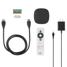 New onn. Google TV 4K Streaming Box (New, 2023), 4K UHD Resolution