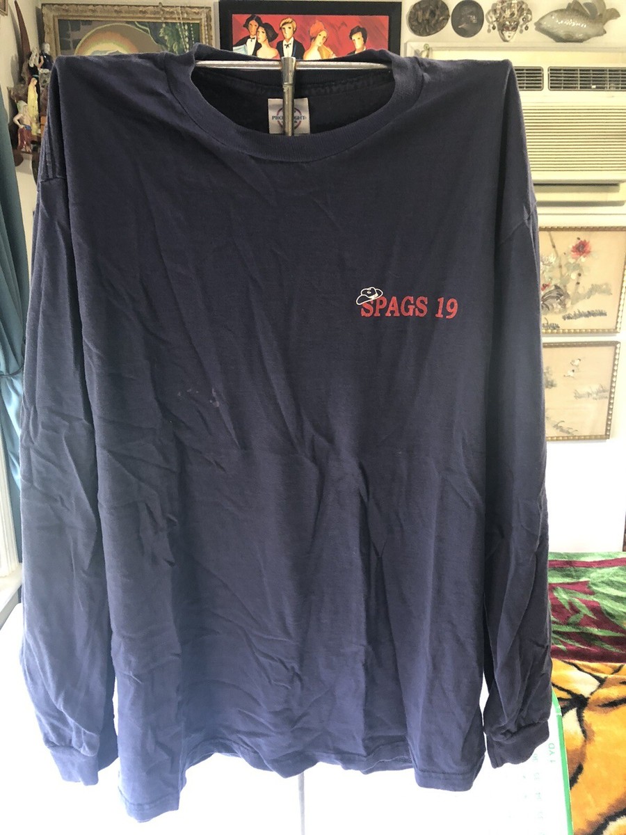 Rare 2 Spags 19 Long Sleeve T shirts Employees Only Medium