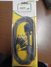 Cables Unlimited PCM-2320-06 VGA cable HD15M to 5 BNC 6 feet 