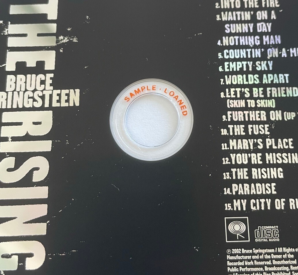 Bruce Springsteen プロモCD s-l400.jpg