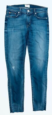 Hudson Women's Blue Size 27 Super Skinny Jeans