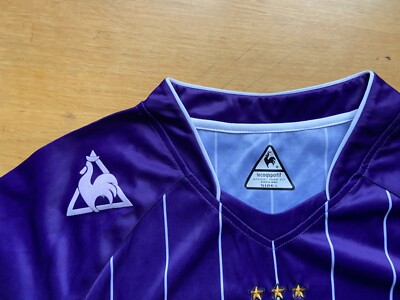 Maillot Extérieur Manchester City 2007/2008 - Taille S, Le Coq Sportif