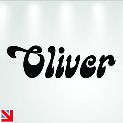 Personalisierter Wandtattoo SUPERHELD INDIVIDUELLER NAME Aufkleber Vinyl Kinder