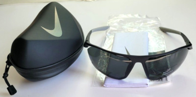 Nike Stratus Men s Sunglasses Black Grey DC3409 Max Optics Hard Case New w Tag
