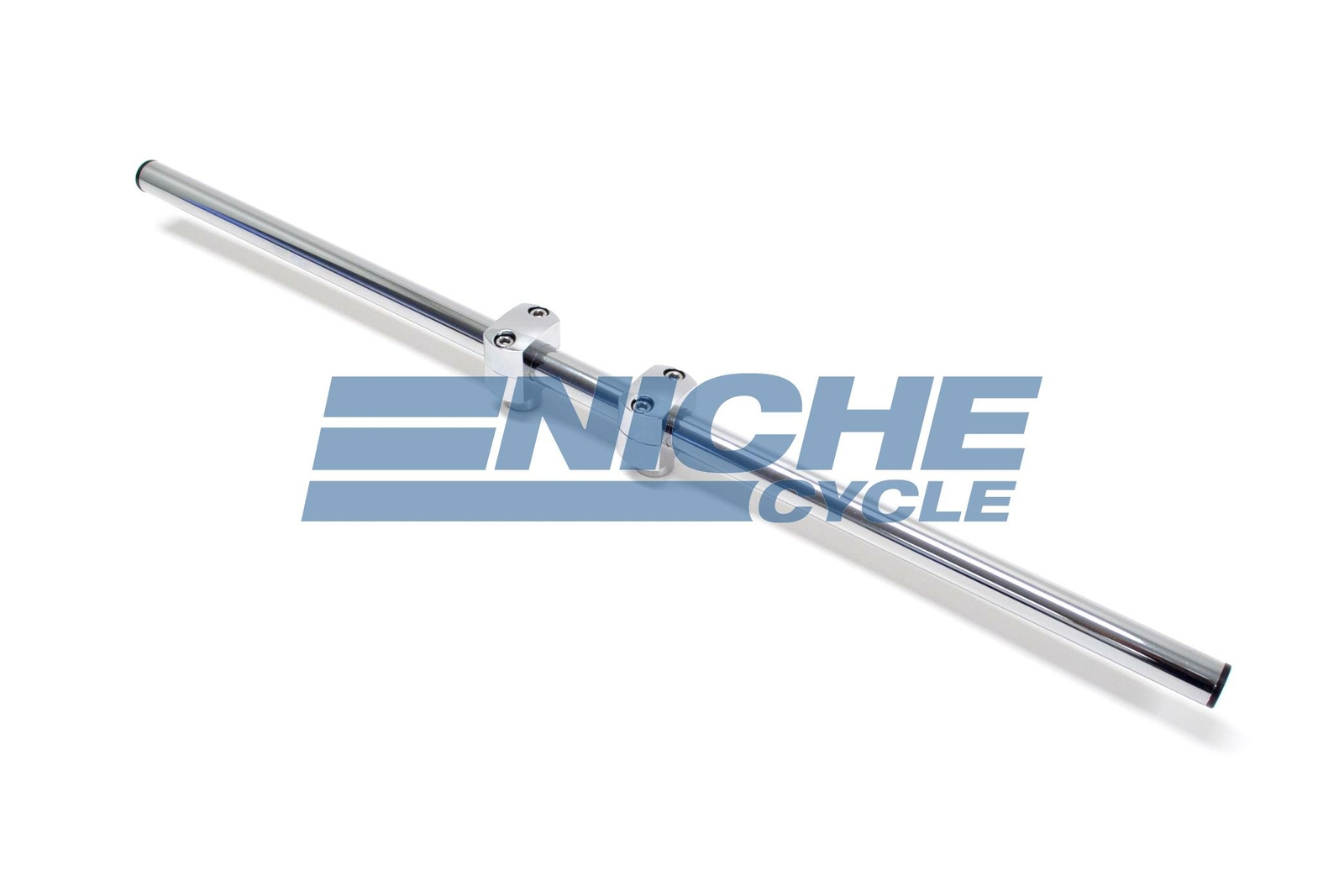 7/8" Steel Broomstick Straight Chopper Flat Motorcycle Handlebars