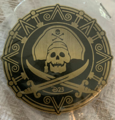 New 2017 Walt Disney D23 Pirates of the Caribbean Pin Jack Sparrow Johnny Depp