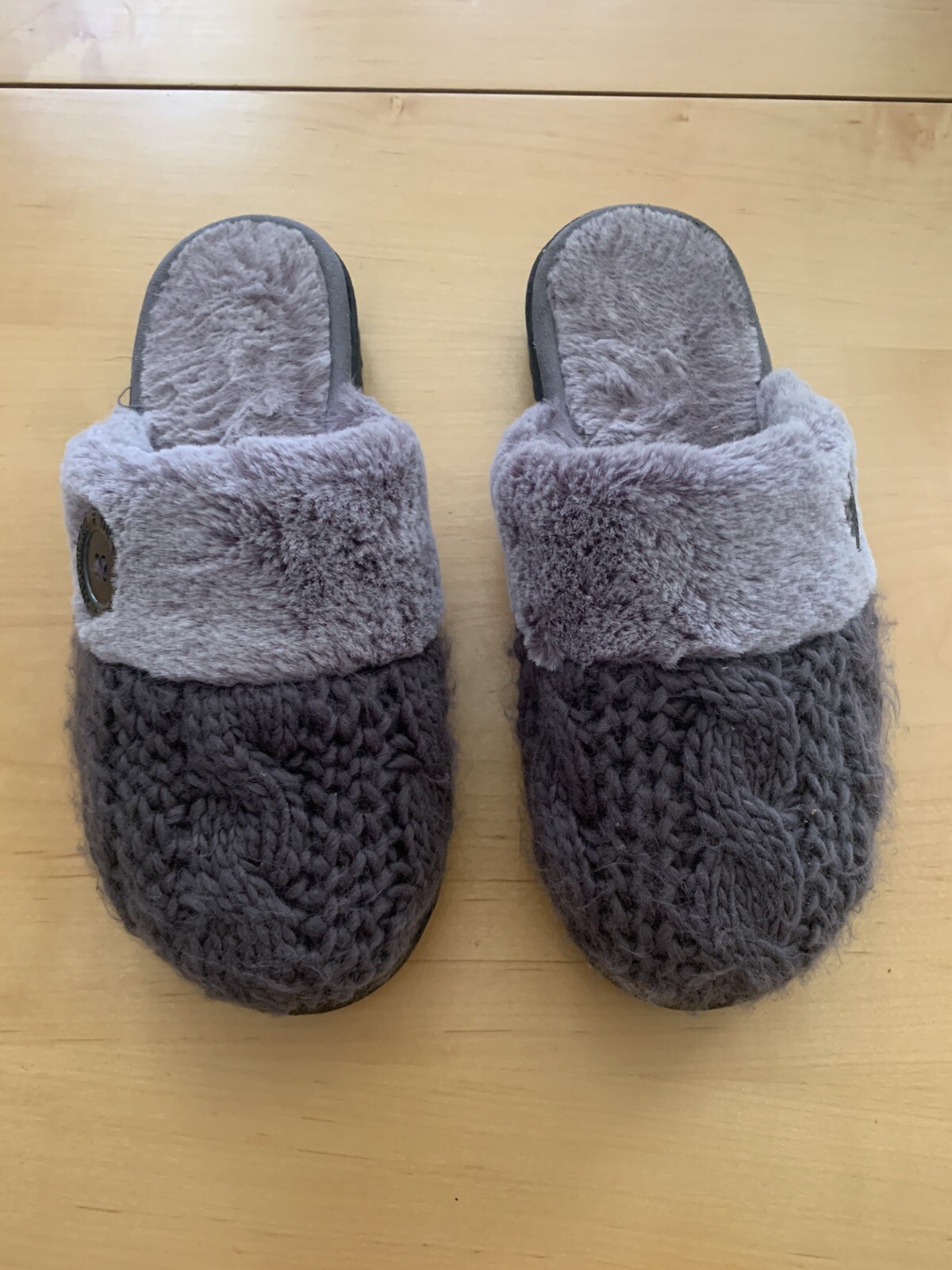 Anna-Kaci Lounge Women¡¯s Plush Slide Slippers with Sheer Polka Dot Ruffle Strap and Cushioned Footbed main image 0