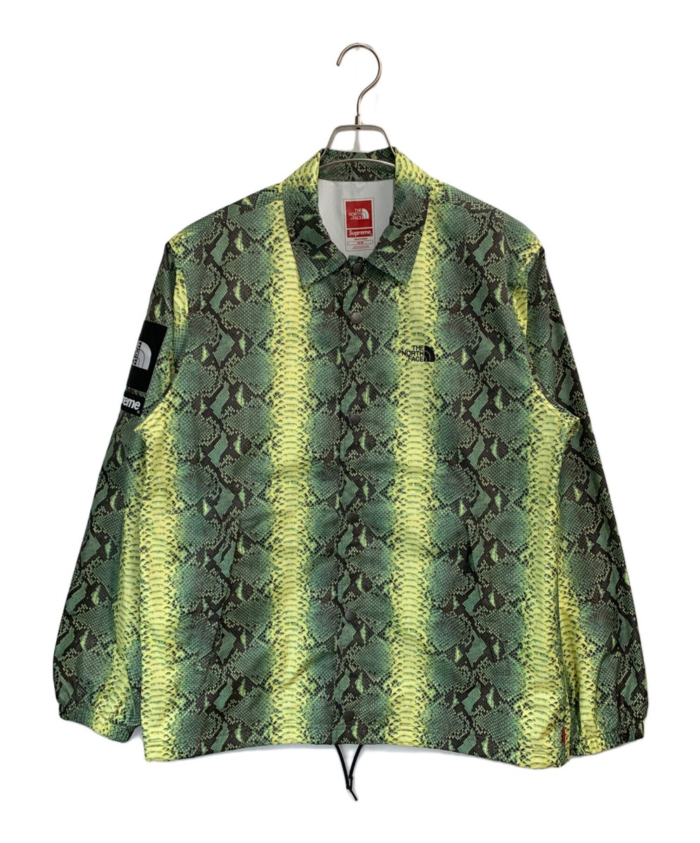 SUPREME × THE NORTH FACE snake coach jacket Size: M Green 