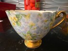 Shelly Primrose Tea Cup /Saucer Yellow/Blue #13589 Ex Cond. English Bone China — photo 5