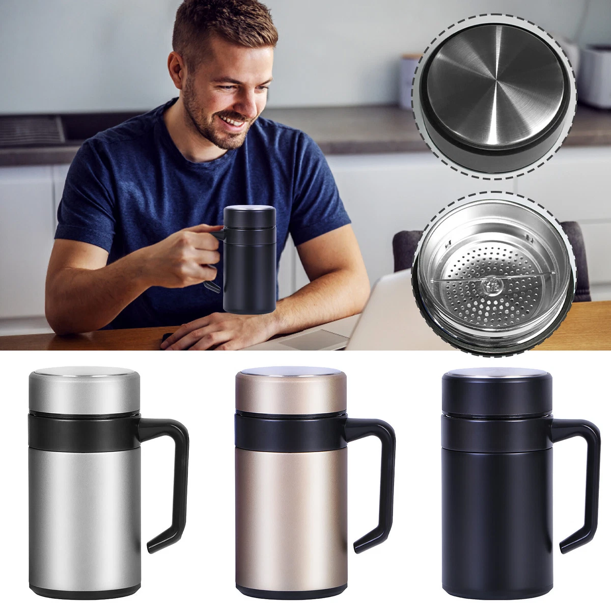 Travel Mug with Tea Infuser