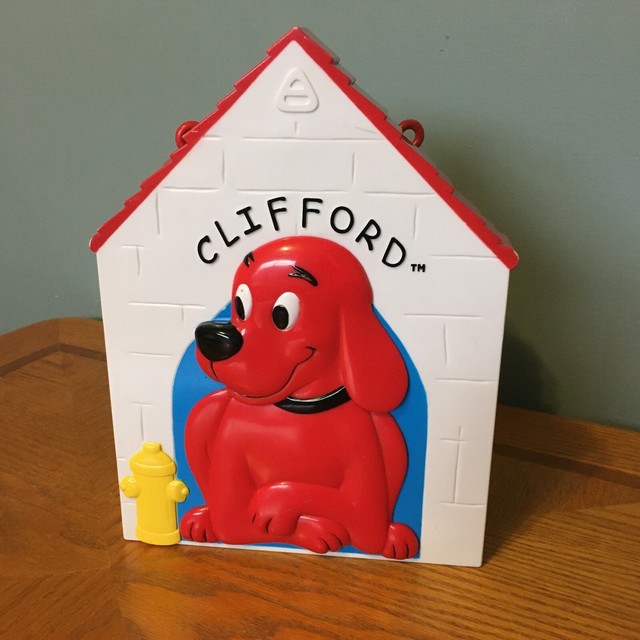 Clifford The Big Red Dog House 10"x8"x2 1/2" No Accessories VGUC