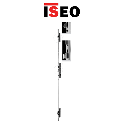 Easy Iseo - Multipoint mechanical self-locking lock E35 flat front - Picture 2 of 2