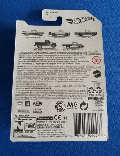 2021 Hot Wheels Pickup Truck Series Custom ‘72 Chevy Luv blue 5/5 New htf - Picture 6 of 6