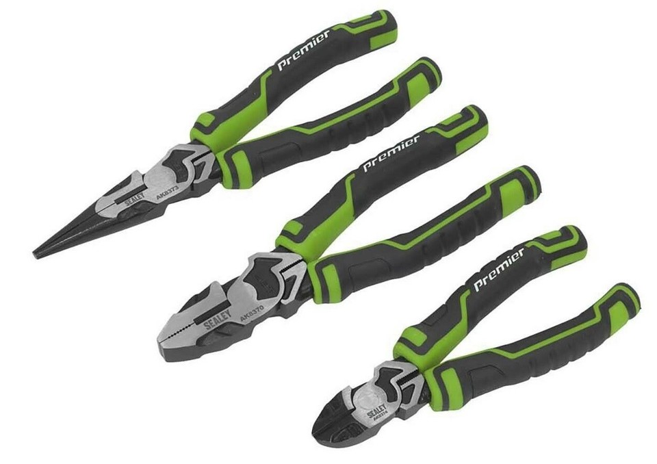 Sealey Combination Pliers High Leverage 175mm AK8370 main image 1