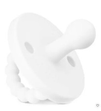 Ryan  Rose Bulb PAT Pacifier, Grey Stage 1 Nipple