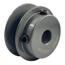 AK20-1/2 V Belt Pulley 1/2 inch Bore 2" ODV Belt Sheaves Cast Iron for A 3L 4...
