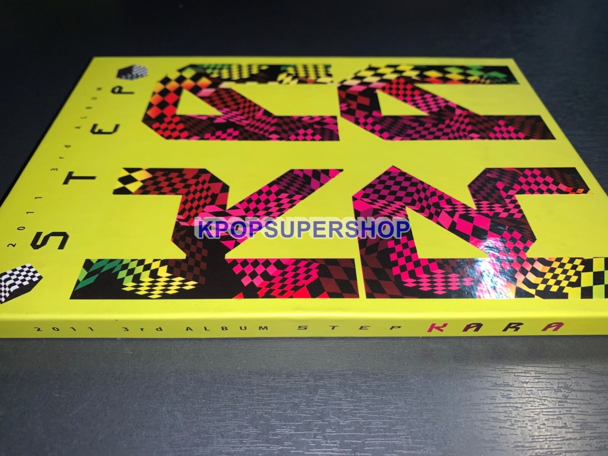 Kara 3rd Album Step CD Photobook Great OOP Rare Normal Edition Goo