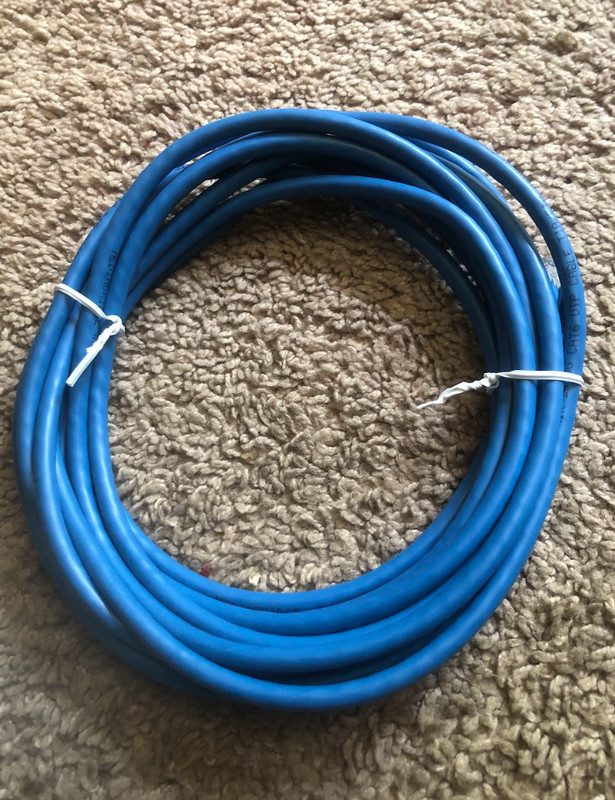 Mediabridge CAT6 Ethernet Cable 15ft Blue UNUSED