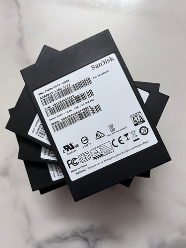 LOT OF 10 128GB Sandisk Z400s 2.5" SATA SSD 7.0mm SD8SBAT-128-1122 for Laptop PC - 第 1/7 張圖片