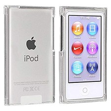 for New iPod Nano 7 8 Case, Crystal Clear Transparent Full Hard Cover Case fo...