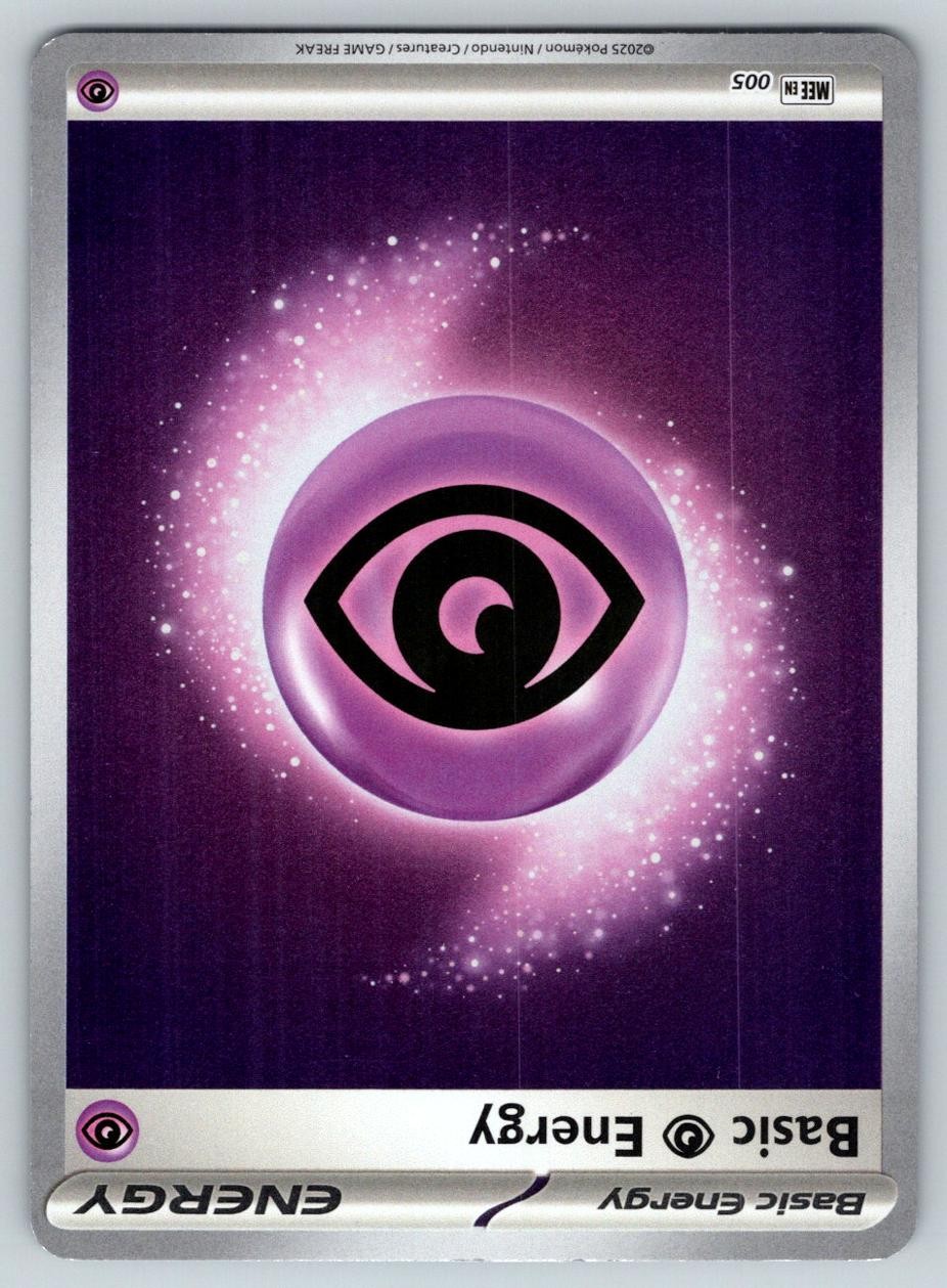 BASIC PSYCHIC ENERGY PSY  HOLO POKEMON LP