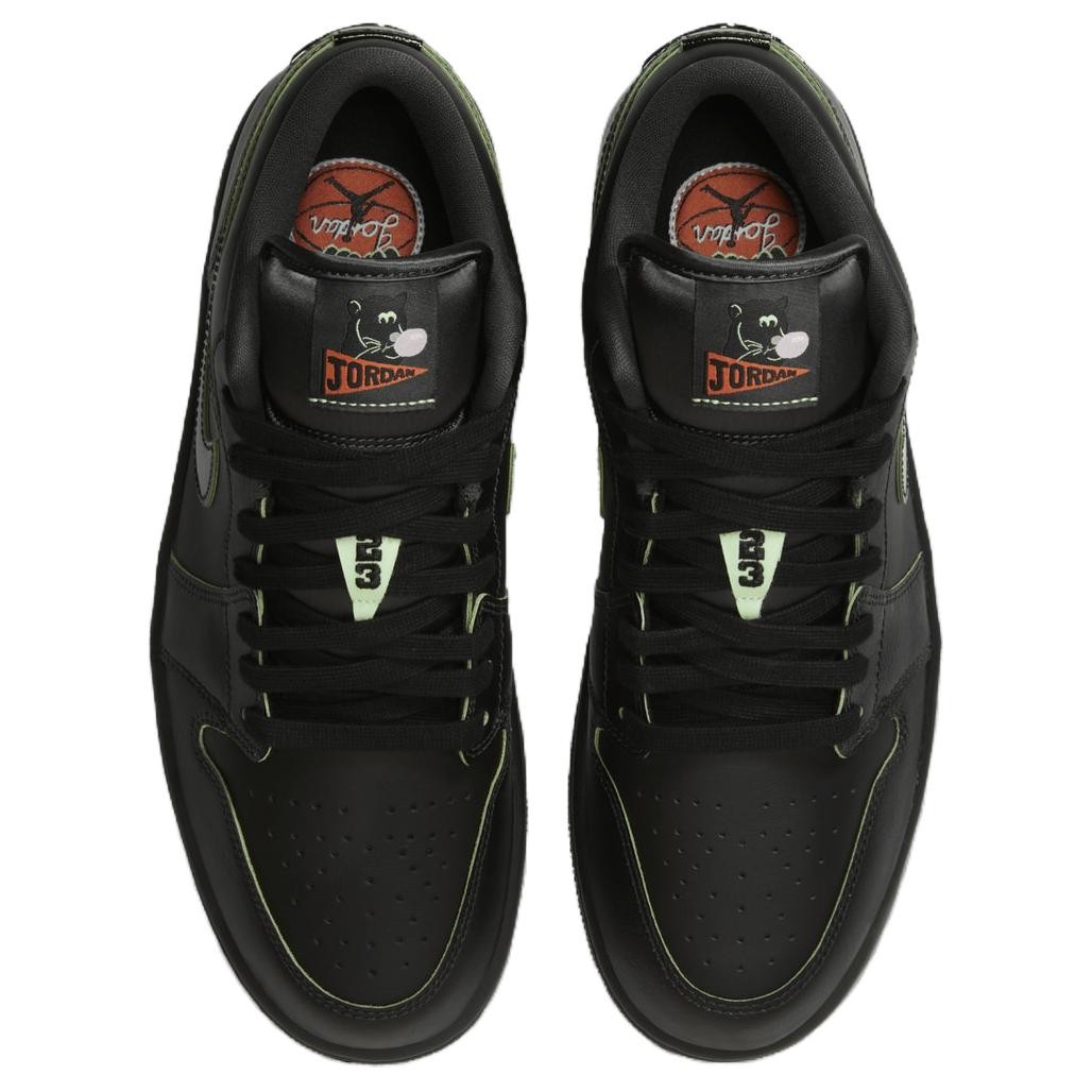 Size 8.5 - Air Jordan 1 SE Low Black Cat Mascot for sale online | eBay