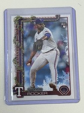 2025 Topps Holiday - Kumar Rocker #H148 (RC)