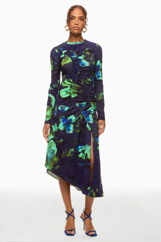 Milani Printed Midi Dress AMUR SIZE 6 MSRP $498.00