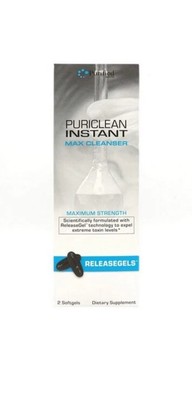 Puriclean Instant Max Cleansing Releasegel  2 Softgels By Purified ***READ***