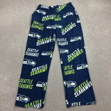 NFL Pyjama Erwachsene Medium Blau Seattle Seahawks Football Nachtwäsche...