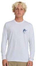 Quiksilver Waterman Cool Breeze LS Surf Shirt - White - New