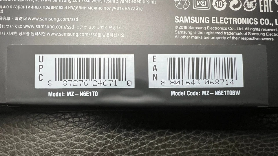 Samsung 860 EVO Series M.2 2280 1TB SATA III V-NAND Internal Solid State Drive - Image 2 of 2